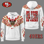 San Francisco 49ers | Premium NFL Fire Wings 3D Hoodie NY