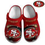 San Francisco 49ers | Premium NFL Crocs Shoes NY - Image 2