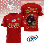 San Francisco 49ers | Premium NFL Miller Lite 3D Shirt NY - Image 3