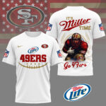 San Francisco 49ers | Premium NFL Miller Lite 3D Shirt NY