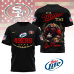 San Francisco 49ers | Premium NFL Miller Lite 3D Shirt NY - Image 2