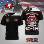 San Francisco 49ers | Premium NFL DD-214 Alumni 3D Shirt MM - Image 2