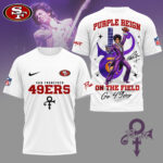 San Francisco 49ers | Premium NFL Prince Purple Reign Football 3D Shirt NY