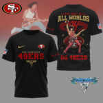 San Francisco 49ers | Premium NFL Van Halen Graphic 3D Shirt NY - Image 2