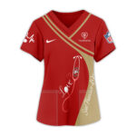 San Francisco 49ers | Premium NFL Nurse Pride 3D Shirt NY - Image 2