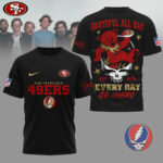 San Francisco 49ers | Premium NFL Grateful Dead Fan 3D Shirt NY - Image 2