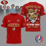 San Francisco 49ers | Premium NFL Grateful Dead Fan 3D Shirt NY - Image 3