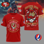San Francisco 49ers | Premium NFL Grateful Dead Firefighter 3D Shirt NY - Image 3