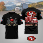 San Francisco 49ers | Premium NFL Truck Driver Burn The Midnight Oil 3D Shirt NP