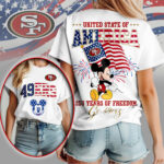 San Francisco 49ers | Premium NFL Freedom 250 3D Shirt NY