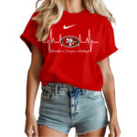 San Francisco 49ers | Premium NFL Mickey Red Friday 3D Shirt NY - Image 2