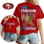 San Francisco 49ers | Premium NFL Scooby Doo Celebrates 250th Anniversary 3D Shirt NP - Image 3