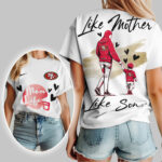 San Francisco 49ers | Premium NFL Like Mother Like Son 3D Shirt NP - Image 2