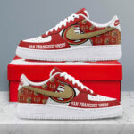 San Francisco 49ers | Premium NFL Gridiron Classic AF1 Shoes NTH1 - Image 2