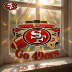 San Francisco 49ers | Premium NFL Game Day Suncatcher NY