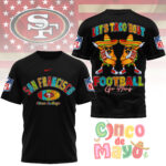 San Francisco 49ers | Premium NFL Taco Cinco de Mayo 3D Shirt NY - Image 2