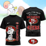 San Francisco 49ers | Premium NFL Snoopy Graphic 3D T-Shirt NTH1