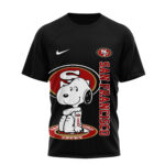 San Francisco 49ers | Premium NFL Snoopy Graphic 3D T-Shirt NTH1 - Image 2