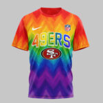 San Francisco 49ers | Premium NFL Rainbow Pride 3D Shirt NTH1 - Image 3