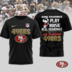 San Francisco 49ers | Premium NFL Fan Grandma Apparel 3D Shirt NTH1 - Image 3
