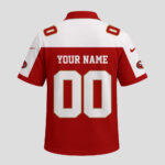 San Francisco 49ers | Premium NFL Helmet Graphic Jersey NTH1 - Image 3