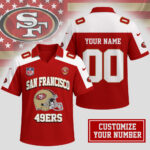 San Francisco 49ers | Premium NFL Helmet Graphic Jersey NTH1