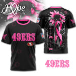San Francisco 49ers | Premium NFL Hope Pink Ribbon 3D Shirt NTH1