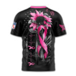 San Francisco 49ers | Premium NFL Hope Pink Ribbon 3D Shirt NTH1 - Image 3