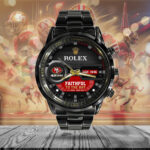 San Francisco 49ers x Rolex Black Stainless Steel Watch - Image 2