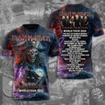 Iron Maiden 2026 World Tour 3D Apparel