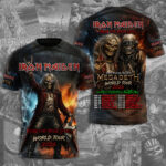 Iron Maiden 2026 World Tour 3D Apparel