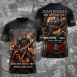 Iron Maiden 2026 World Tour 3D Apparel