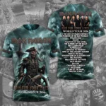 Iron Maiden 2026 World Tour 3D Apparel