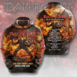 Iron Maiden 2026 World Tour 3D Apparel - Image 2
