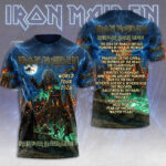 Iron Maiden 2026 World Tour 3D Apparel
