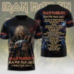 Iron Maiden 2026 World Tour 3D Apparel