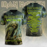 Iron Maiden 2026 World Tour 3D Apparel