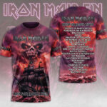 Iron Maiden 2026 World Tour 3D Apparel
