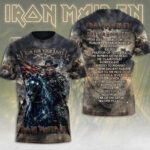 Iron Maiden 2026 World Tour 3D Apparel