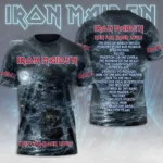 Iron Maiden 2026 World Tour 3D Apparel