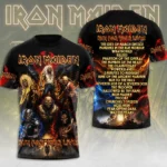 Iron Maiden 2026 World Tour 3D Apparel