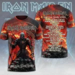 Iron Maiden 2026 World Tour 3D Apparel