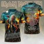 Iron Maiden 2026 World Tour 3D Apparel