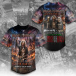 Iron Maiden 2026 World Tour Baseball Jersey