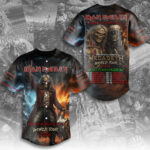 Iron Maiden 2026 World Tour Baseball Jersey