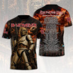Iron Maiden 2026 World Tour 3D Apparel