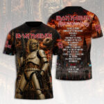 Iron Maiden 2026 World Tour 3D Apparel