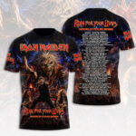 Iron Maiden 2026 World Tour 3D Apparel