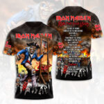 Iron Maiden 2026 World Tour 3D Apparel