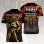 Iron Maiden 2026 World Tour 3D Apparel